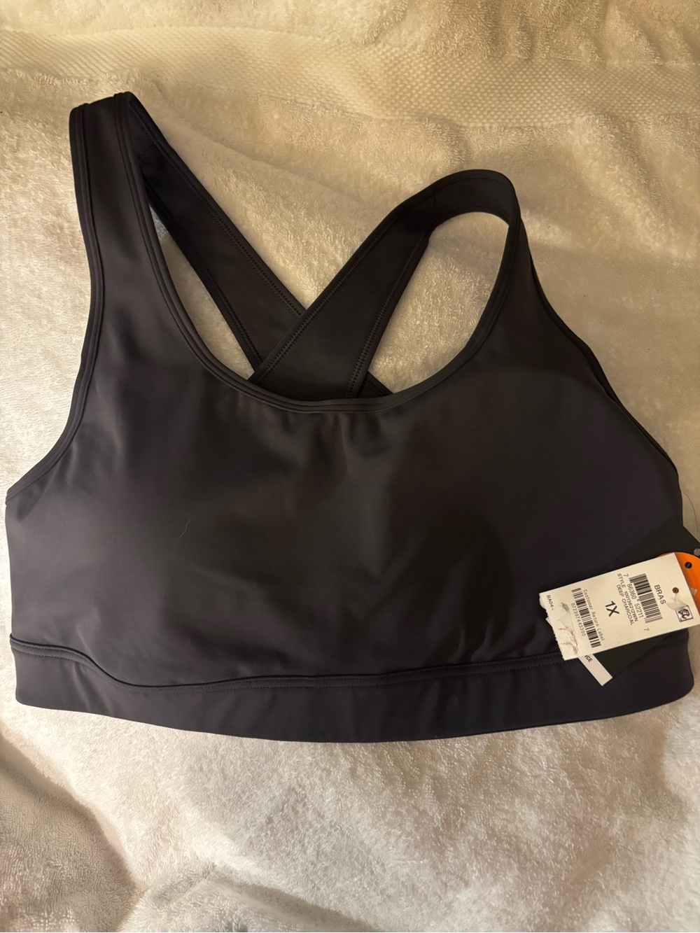 Women’s Ideology Black Crossback Sports Bra